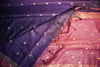 Premium Maheshwari Silk Saree – Violet with Pink Pallu